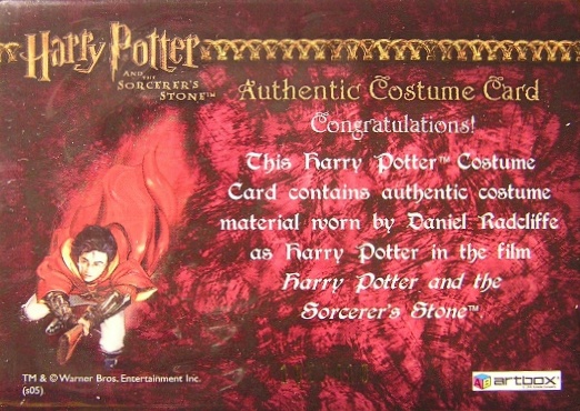 Harry Potter's Quidditch Robe - Back