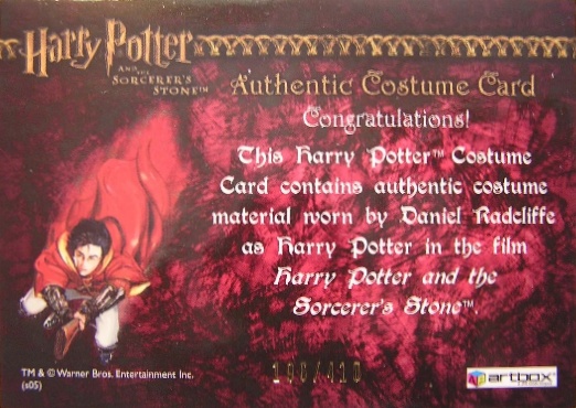 Harry Potter's Quidditch Robe - Back