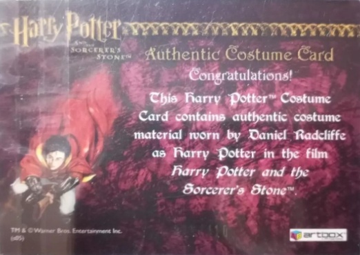 Harry Potter's Quidditch Robe - Back