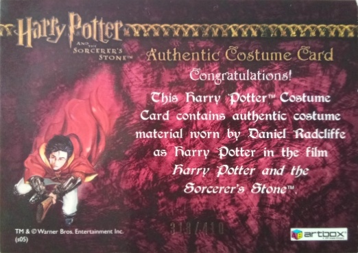 Harry Potter's Quidditch Robe - Back