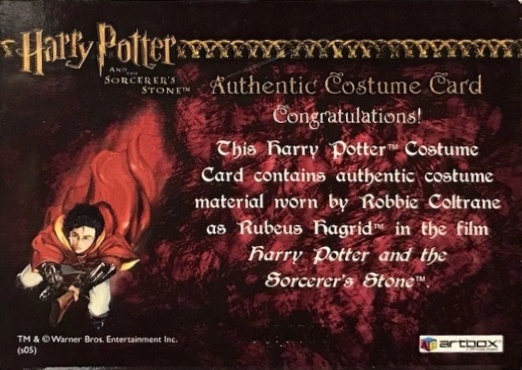 Rubeus Hagrid's Shirt - Back