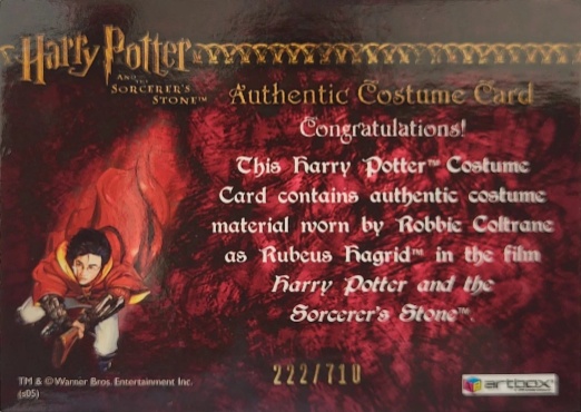 Rubeus Hagrid's Shirt - Back