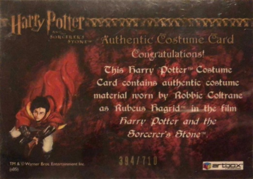 Rubeus Hagrid's Shirt - Back