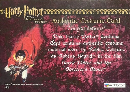 Rubeus Hagrid's Shirt - Back