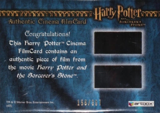 Harry With New Wand in Ollivander's - Back