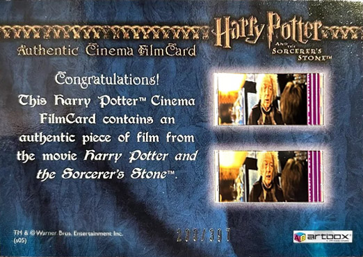 Harry With New Wand in Ollivander's - Back