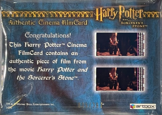 Harry being sorted - Back