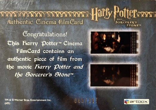 Harry being sorted - Back