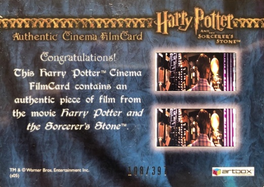 Harry being sorted - Back