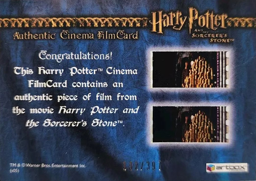 Harry being sorted - Back