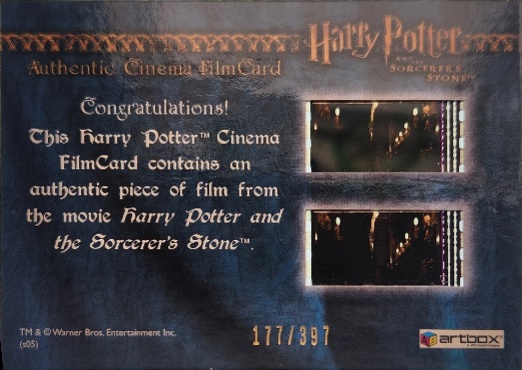 Harry being sorted - Back