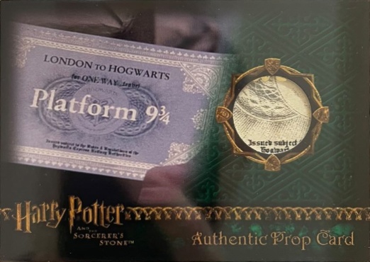 Platform 9-34 Ticket
