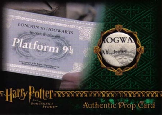 Platform 9-34 Ticket - Front