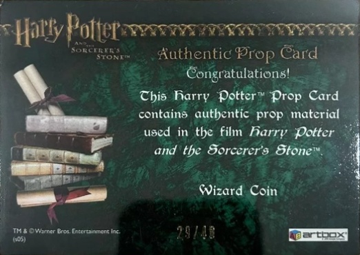 Wizard Coin Bronze Knut - Back