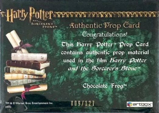 Chocolate Frog - Back