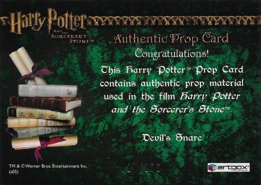 Devil's Snare - Back