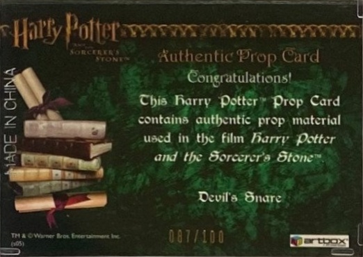 Devil's Snare - Back