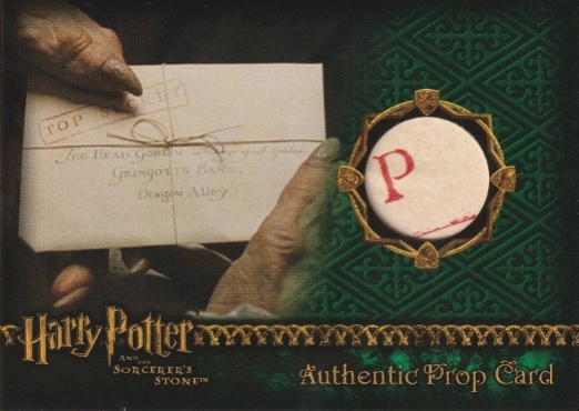 Gringotts Top Secret Letter - Front