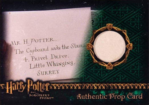 Harry's Letter Delivered to 4 Privet Drive - Front