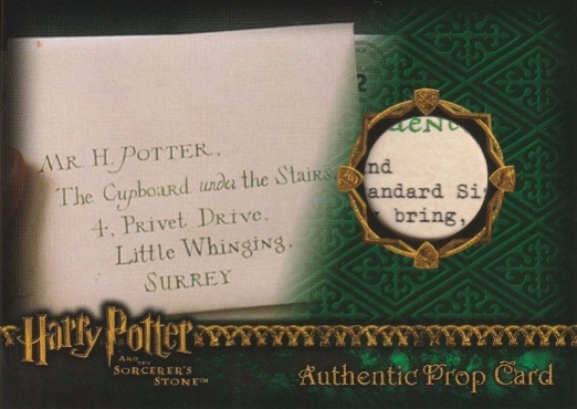 Harry's Letter Delivered to 4 Privet Drive - Front