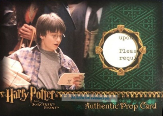 Harry's Potter's Shopping List - Front