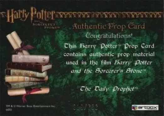 The Daily Prophet - Back