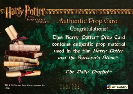 The Daily Prophet - Back