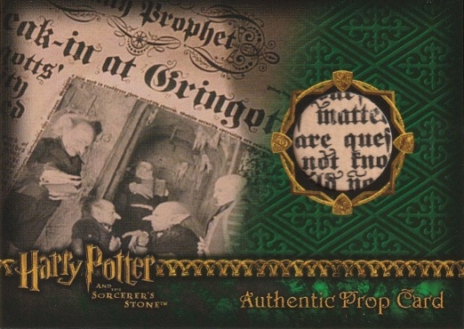 The Daily Prophet - Front