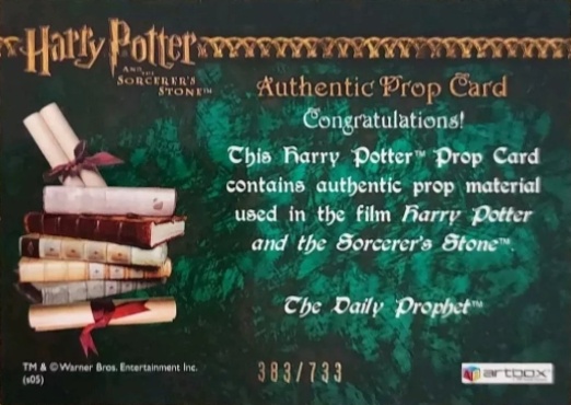 The Daily Prophet - Back