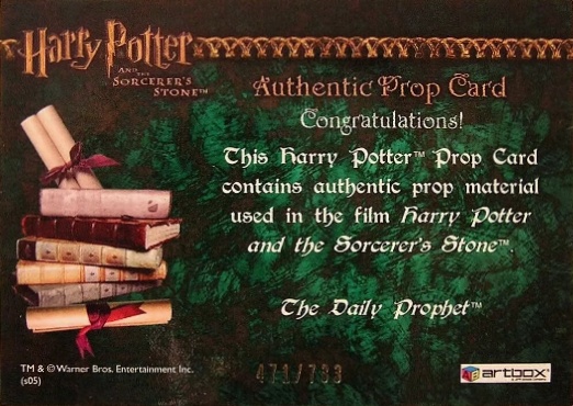 The Daily Prophet - Back