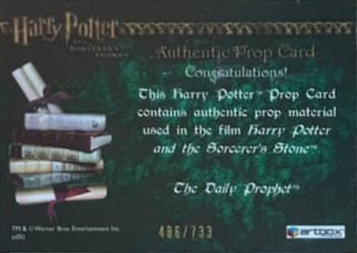 The Daily Prophet - Back