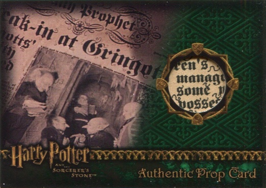 The Daily Prophet - Front