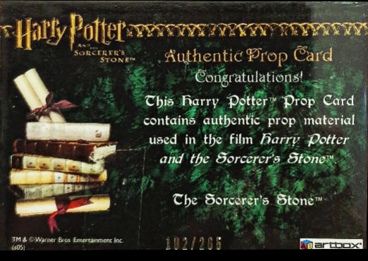The Sorcerer's Stone - Back