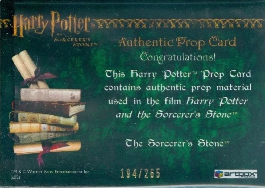 The Sorcerer's Stone - Back