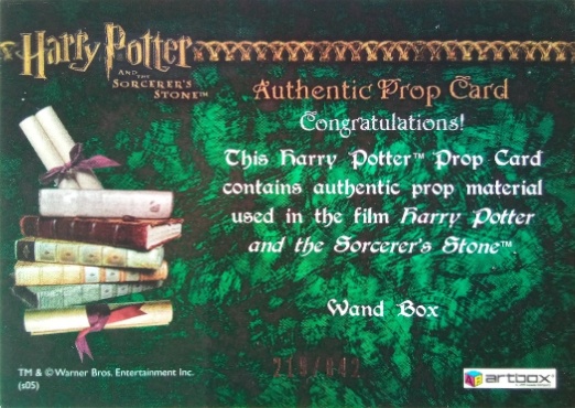 Wand Box - Back