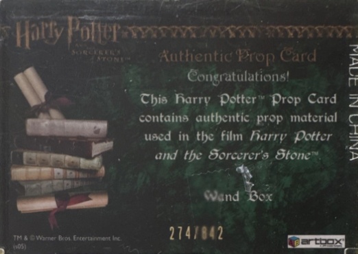 Wand Box - Back