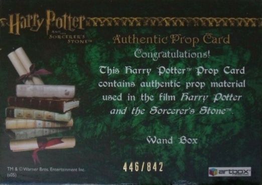 Wand Box - Back