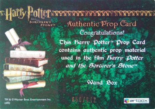 Wand Box - Back