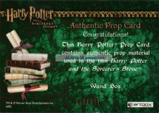 Wand Box - Back