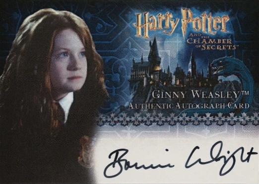 Bonnie Wright as Ginny Weasley - Front