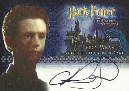 Chris Rankin as Percy Weasley - Front