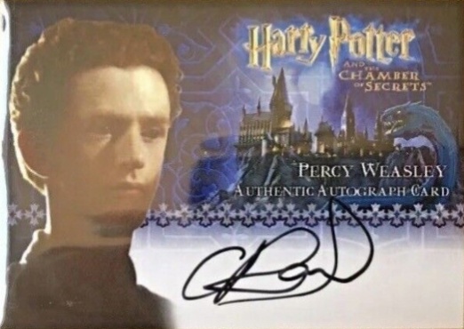 Chris Rankin as Percy Weasley - Front