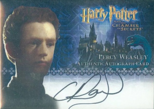 Chris Rankin as Percy Weasley - Front