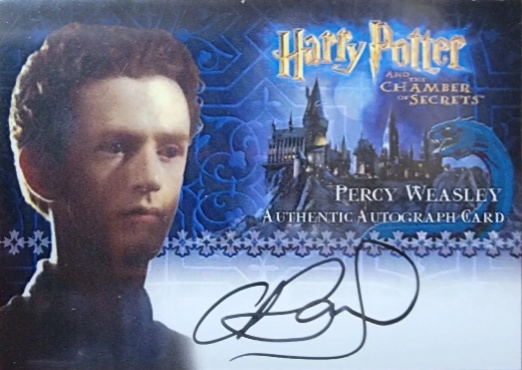 Chris Rankin as Percy Weasley - Front