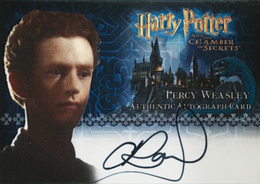 Chris Rankin as Percy Weasley - Front