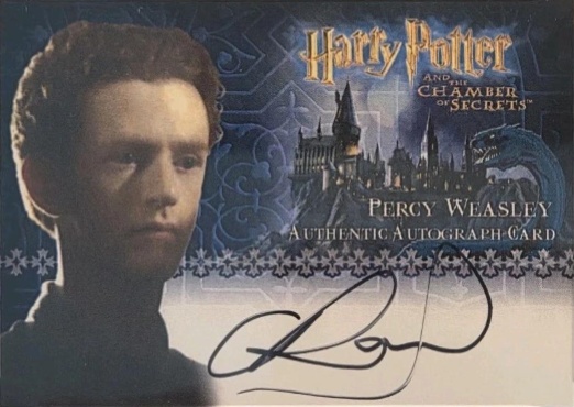 Chris Rankin as Percy Weasley - Front