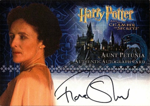 Fiona Shaw as Aunt Petunia - Front