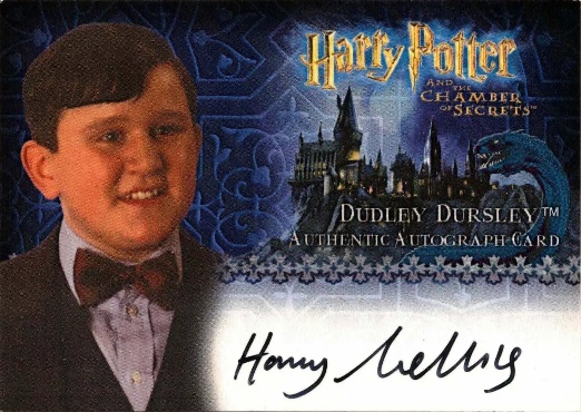 Harry Melling as Dudley Dursley - Front
