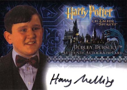 Harry Melling as Dudley Dursley - Front