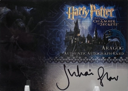 Julian Glover as Aragog - Front